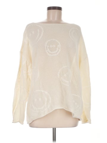 Peace Love World Pullover Sweater (view 1)