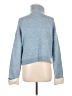 Happily Grey Blue Pullover Sweater Size L - photo 2