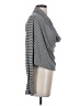 Arden B. Gray Long Sleeve Top Size S - photo 4