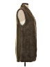 Hinge 100% Polyester Brown Faux Fur Vest Size S - photo 4