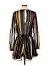 Trixxi Stripes Black Burgundy Romper Size M - photo 2
