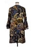 MSK Paisley Blue Casual Dress Size XL - photo 2