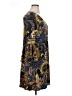 MSK Paisley Blue Casual Dress Size XL - photo 4