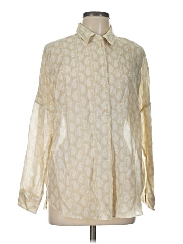 Massimo Dutti Long Sleeve Blouse (view 1)