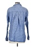 Grayson 100% Linen Blue Long Sleeve Button-Down Shirt Size Sm (2) - photo 2