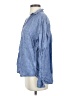 Grayson 100% Linen Blue Long Sleeve Button-Down Shirt Size Sm (2) - photo 5
