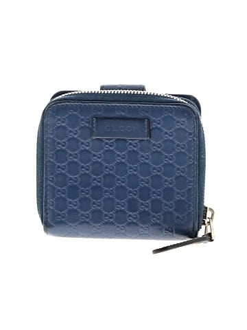 Gucci Outlet Leeather Guccissima Compact Wallet (view 2)