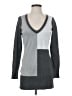 White House Black Market Color Block Gray Pullover Sweater Size XS - photo 1