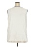 Ruby Rd. Ivory Sleeveless T-Shirt Size 2X - photo 2