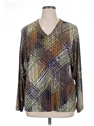 Dana Buchman Long Sleeve Blouse (view 1)