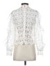 Self-Portrait Floral Ivory Long Sleeve Blouse Size 4 - photo 2