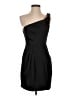 BCBGMAXAZRIA Solid Black Cocktail Dress Size 4 - photo 1