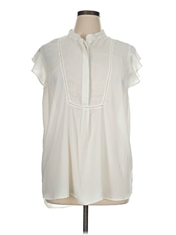 metaphor Short Sleeve Blouse (view 1)