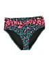 Decree Animal Print Green Swimsuit Bottoms Size L - photo 1