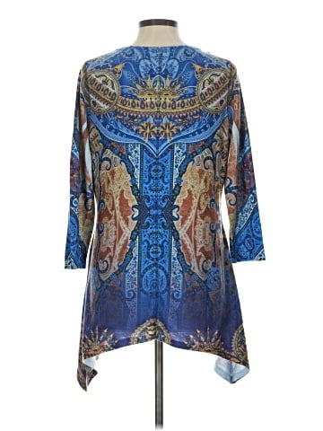 One World 3/4 Sleeve Blouse (view 2)