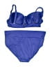 Soma Solid Blue Two Piece Swimsuit Size XL - photo 2