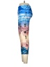 Evolution and Creation Graphic Blue Leggings Size M - photo 5
