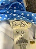 Jessica Simpson Polka Dots Blue Swimsuit Top Size M - photo 3