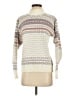 Willow Ridge 100% Acrylic Print Ivory Pullover Sweater Size S - photo 1
