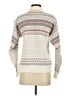 Willow Ridge 100% Acrylic Print Ivory Pullover Sweater Size S - photo 2