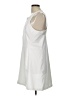 J.Crew Solid White Casual Dress Size L - photo 5