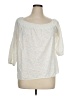 Sugar Lips Ivory 3/4 Sleeve Blouse Size 0X - photo 1