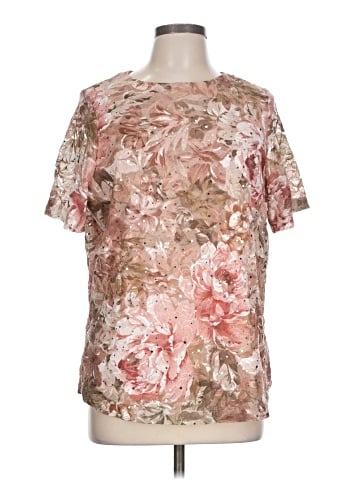 Maggie Barnes Short Sleeve Blouse (view 1)
