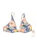 O'Neill Floral Blue Swimsuit Top Size M - photo 1