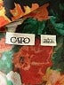 Cato Floral Orange 3/4 Sleeve Blouse Size L - photo 7