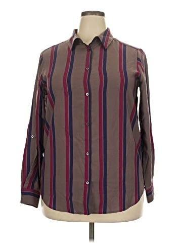 Madison Long Sleeve Button-Down Shirt (view 1)