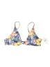 O'Neill Floral Blue Swimsuit Top Size L - photo 1