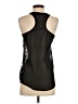 Papaya 100% Nylon Black Sleeveless Blouse Size S - photo 2