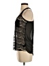 Papaya 100% Nylon Black Sleeveless Blouse Size S - photo 5
