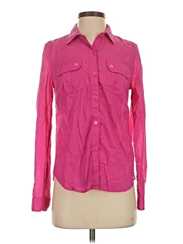 Calvin Klein Long Sleeve Button-Down Shirt (view 1)