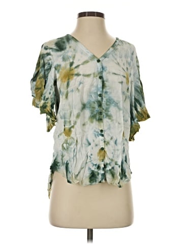 Young Fabulous & Broke Short Sleeve Blouse (view 1)