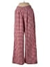 Unbranded 100% Rayon Checkered-gingham Red Casual Pants Size S - photo 1