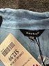 Sim & Sam 100% Rayon Blue Short Sleeve Blouse Size L - photo 4