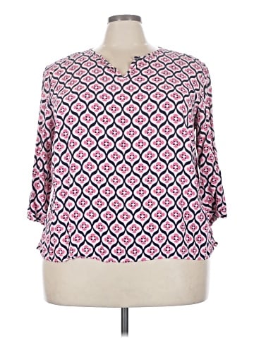 Talbots Outlet 3/4 Sleeve Blouse (view 1)