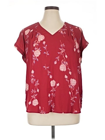 Simply Vera Vera Wang Short Sleeve Blouse (view 1)