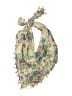 Unbranded Floral Green Scarf One size - photo 1