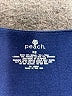 Peach Solid Blue Casual Dress Size XS - photo 7