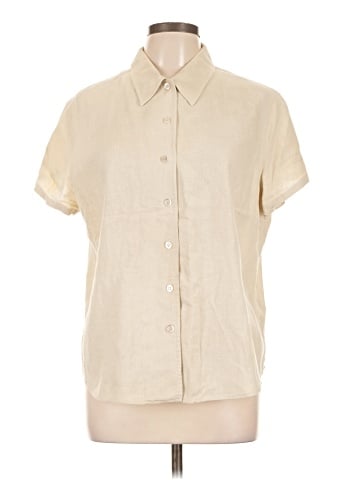 Karen Scott Sport Short Sleeve Blouse (view 1)