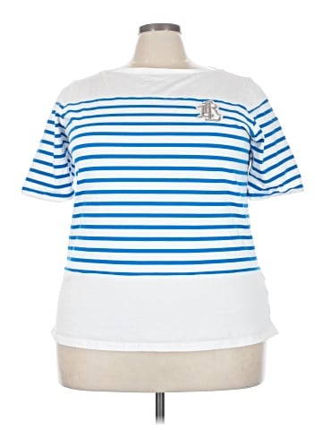 Lauren by Ralph Lauren Short Sleeve Top (view 1)
