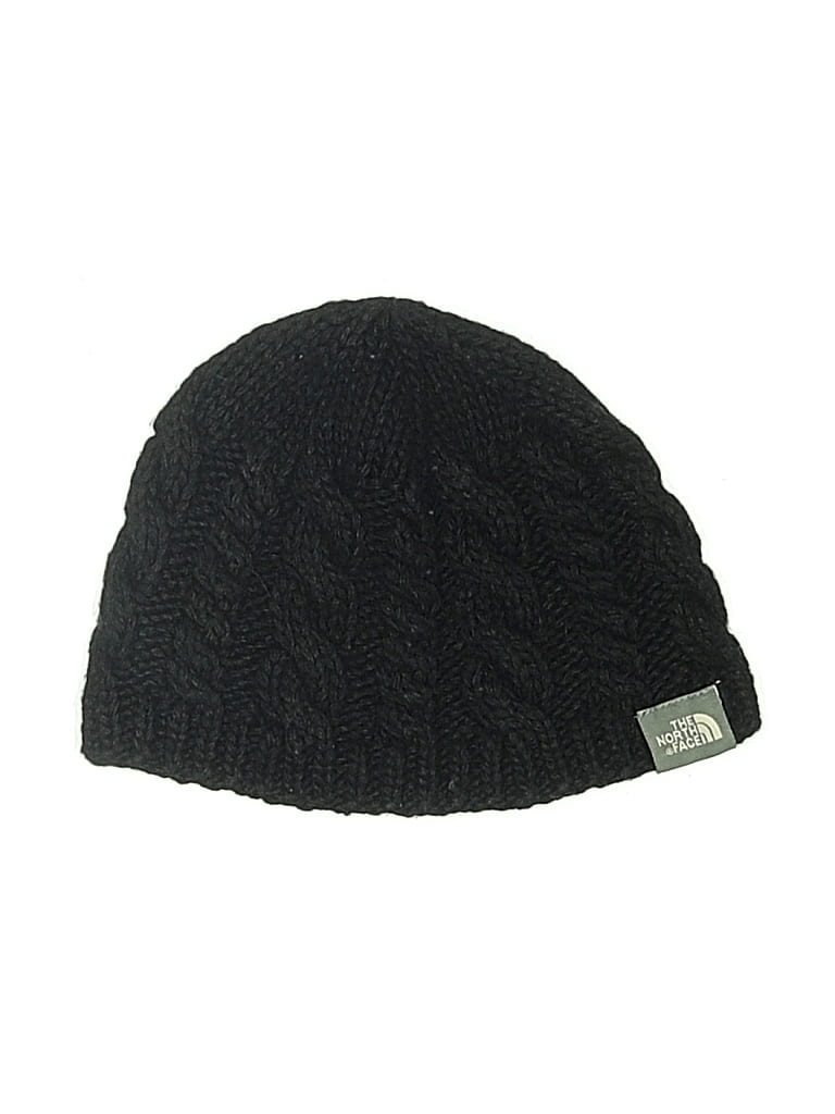 Pre-owned The North Face Beanie Hat In Black