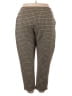 14th & Union Houndstooth Brown Casual Pants Size 3X - photo 2