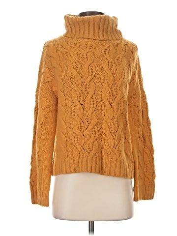 Hem & Thread Turtleneck Sweater (view 1)