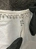 Feathers Ivory Short Sleeve Blouse Size 6 - photo 4
