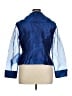Helene Blake 100% Polyester Blue Long Sleeve Blouse Size XL - photo 2