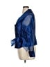 Helene Blake 100% Polyester Blue Long Sleeve Blouse Size XL - photo 5