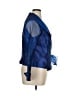 Helene Blake 100% Polyester Blue Long Sleeve Blouse Size XL - photo 4